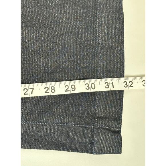 AG Adriano Goldschmied NWT Dark Blue Flare Jeans Mid Rise Bohemian Indie 27 - Picture 9 of 11